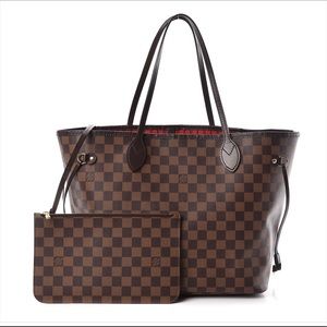 Brown Louis Vuitton Never full MM